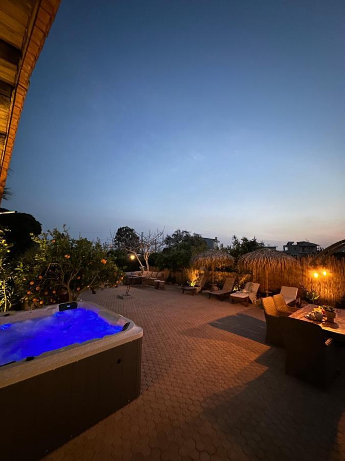 Villa Aspasia With Private Jacuzzi - Oasis Resort Kokkinos Pirgos Exteriér fotografie